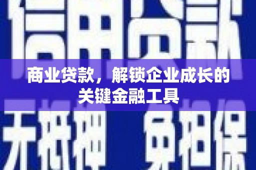 隆回商业贷款，解锁企业成长的关键金融工具