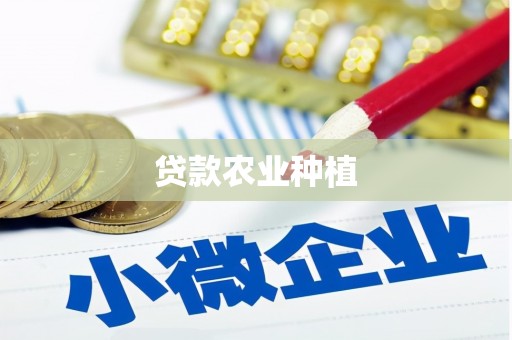昭苏贷款农业种植