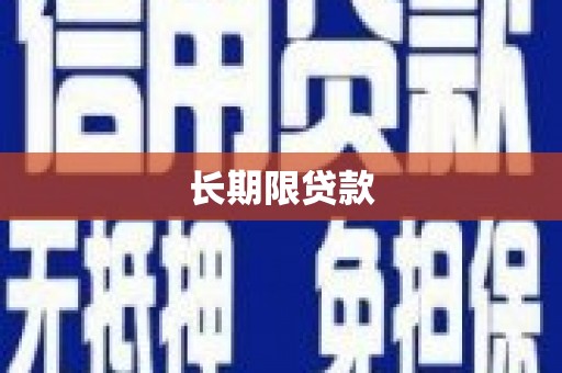 宛城长期限贷款