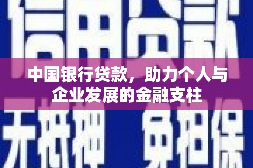 普陀中国银行贷款，助力个人与企业发展的金融支柱