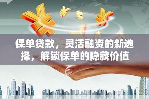 莱城保单贷款，灵活融资的新选择，解锁保单的隐藏价值