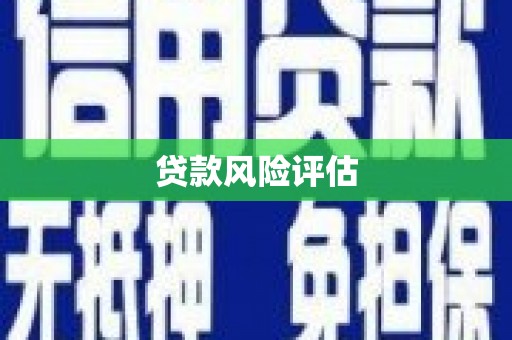 昔阳贷款风险评估