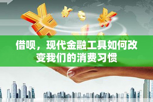 泰来借呗，现代金融工具如何改变我们的消费习惯