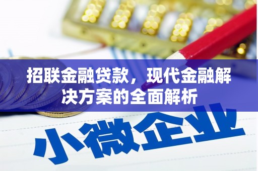 坦洲招联金融贷款，现代金融解决方案的全面解析