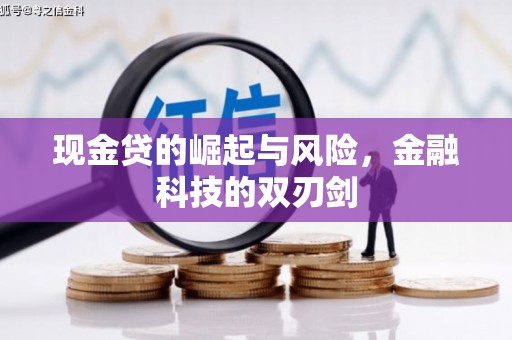 高埗现金贷的崛起与风险，金融科技的双刃剑