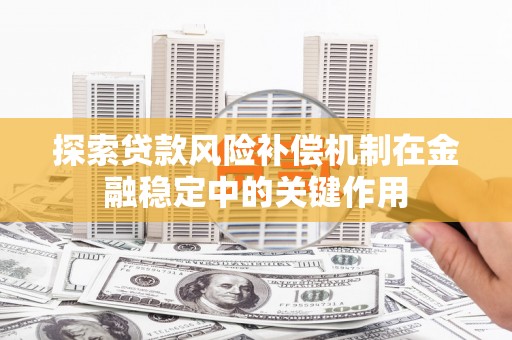 荔波探索贷款风险补偿机制在金融稳定中的关键作用