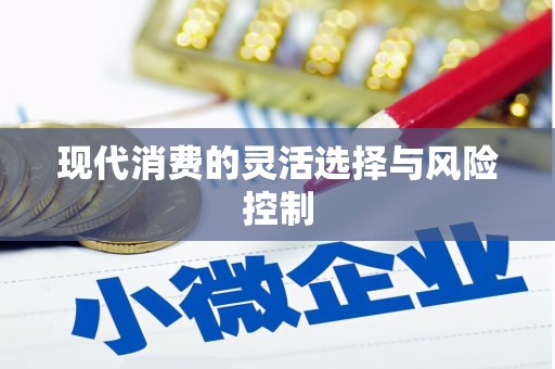 盐城现代消费的灵活选择与风险控制